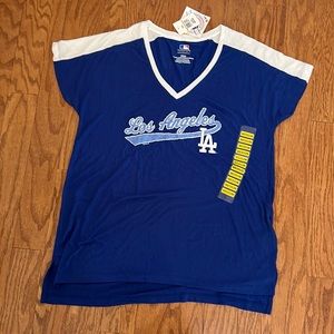 Woman’s V Neck DODGER T Shirt